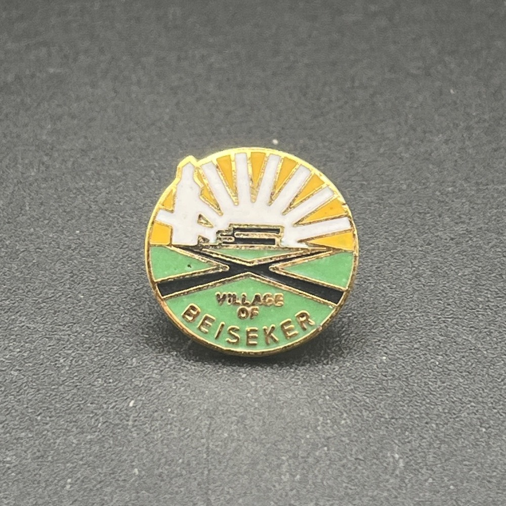 Village Of Beiseker Alberta Canada Hat Pin‎